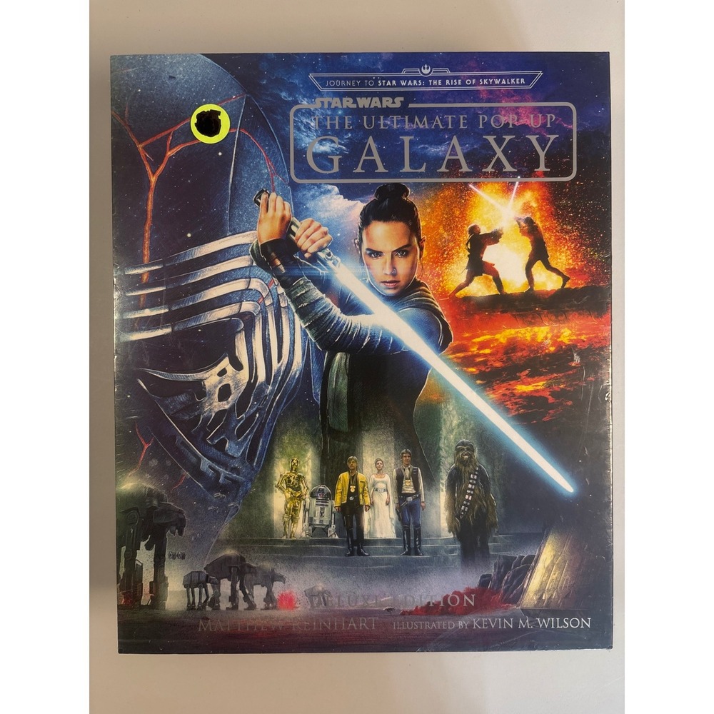 Star Wars The Ultimate Pop-Up Galaxy Matthew Reinhart 3D Diorama Book New Sealed